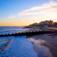 Sunset in Southwold