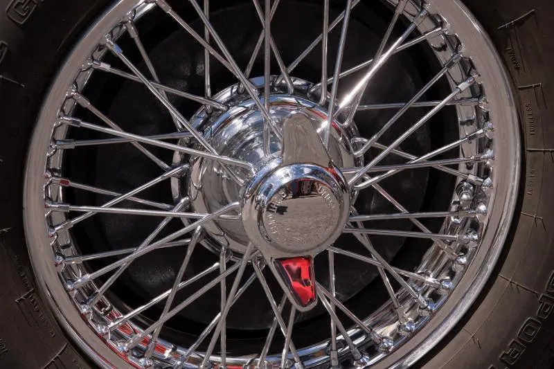 Travel photography by Simon Wickes -- classic car in warm afternoon light